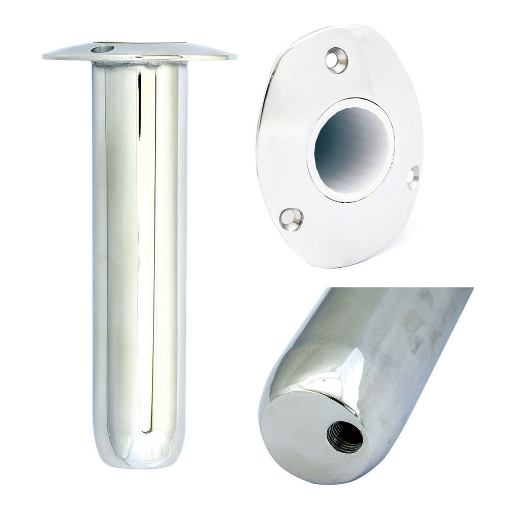 Tigress Oval Head Closed Base Rod Holder – 15° – 9″ Tigress Oval Head Closed Base Rod Holder – 15° – 9″