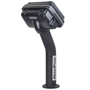NavPod PED5100-01 PedestalPod Pre-Cut f/Humminbird HELIX 10 & HELIX 9 Series – Carbon Black