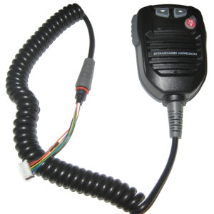 Standard Horizon Replacement VHF Mic f/GX2000B, GX2100B, GX2150B, GX2200B – Black