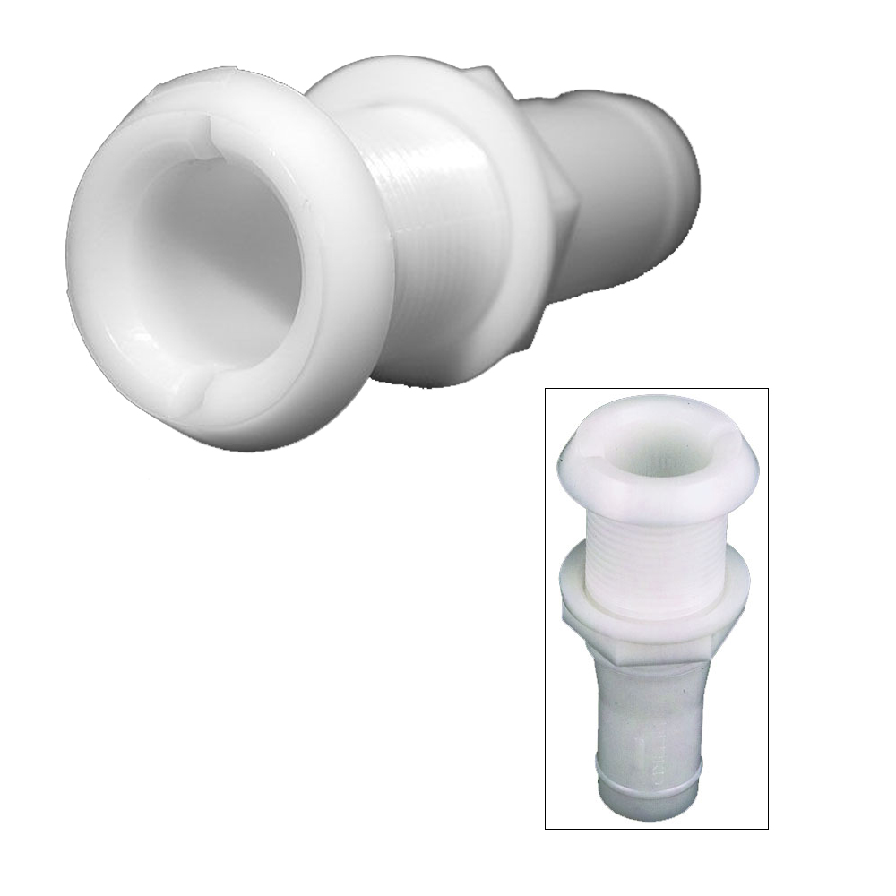Perko 1-1/8″ Thru-Hull Fitting f/Hose Narrow Flange – Plastic Perko 1-1/8″ Thru-Hull Fitting f/Hose Narrow Flange – Plastic