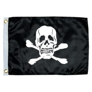 Taylor Made 12″ x 18″ Jolly Roger Novelty Flag