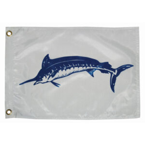 Taylor Made 12″ x 18″ Blue Marlin Flag