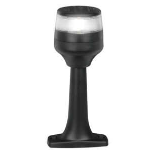 Hella Marine NaviLED 360 Compact All Round Lamp – 2nm – 8″ Fixed Mount – Black