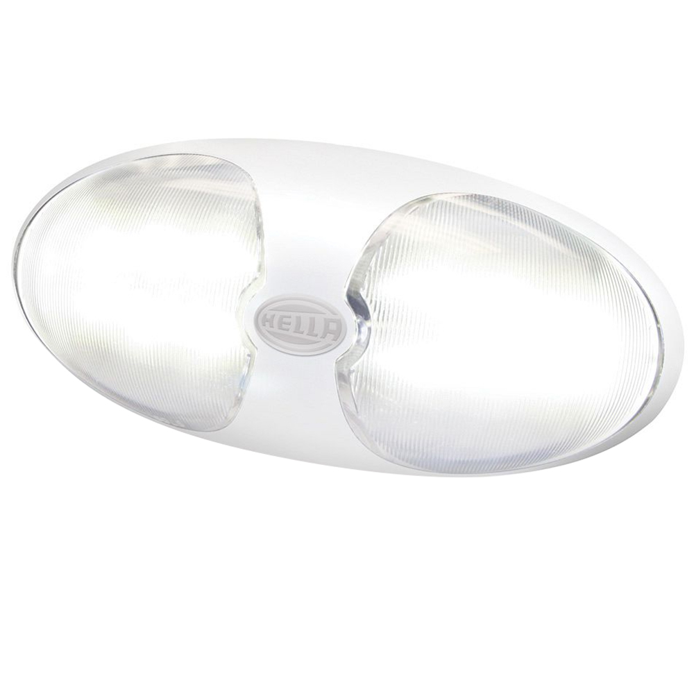 Hella Marine DuraLED 12 Interior/Exterior Lamp – White LED – White Housing Hella Marine DuraLED 12 Interior/Exterior Lamp – White LED – White Housing