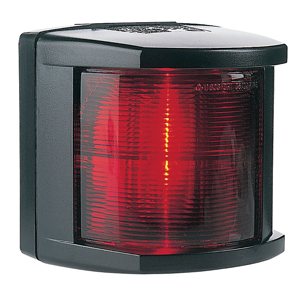Hella Marine Port Navigation Light – Incandescent – 2nm – Black Housing – 12V Hella Marine Port Navigation Light – Incandescent – 2nm – Black Housing – 12V
