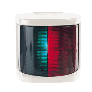 Hella Marine Bi-Color Navigation Light – Incandescent – 2nm – White Housing – 12V