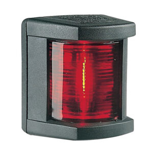 Hella Marine Port Navigation Lamp- Incandescent – 1nm – Black Housing – 12V