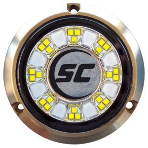 Shadow-Caster SCR-24 Bronze Underwater Light – 24 LEDs – Great White