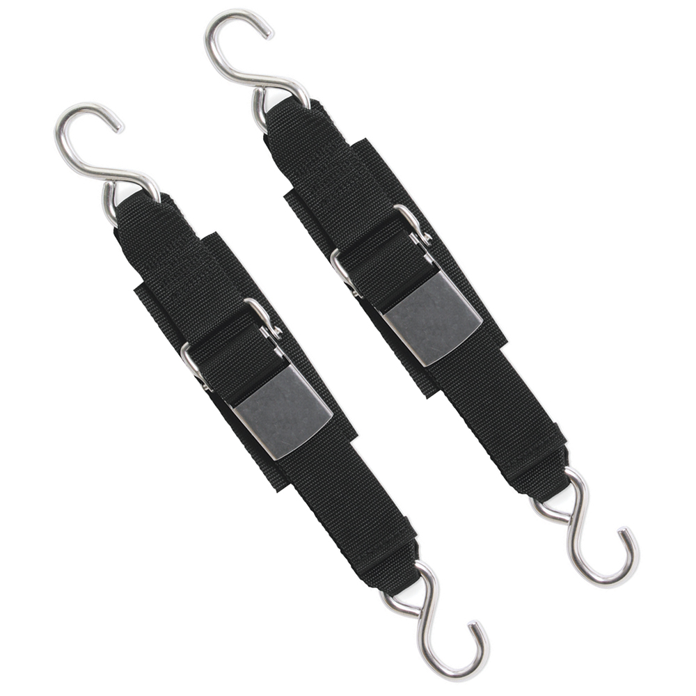 BoatBuckle Stainless Steel Kwik-Lok Transom Tie-Downs BoatBuckle Stainless Steel Kwik-Lok Transom Tie-Downs