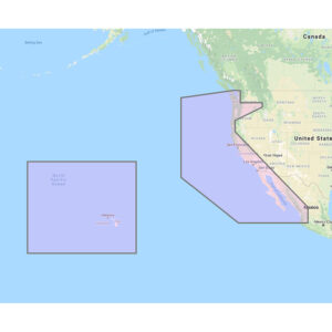 Furuno U.S. West Coast, Hawaii & Baja Mexico – Vector Chart, Standard Resolution Satellite Photos f/Baja Mexico – Unlock Code