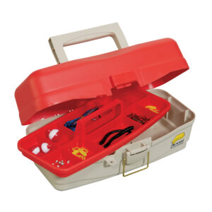 Plano Take Me Fishing&trade; Tackle Kit Box – Red/Beige