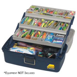 Plano Three-Tray Fixed Compartment Tackle Box – XL