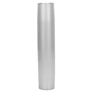 TACO Aluminum Ribbed Table Pedestal – 2-3/8″ O.D. – 27-1/2″ Length