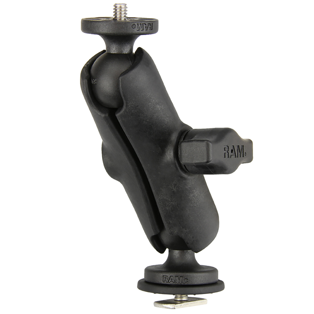 Ram Mount Track Ball™ Mount with 1/4″-20 Threaded Adapter for Action Cameras Ram Mount Track Ball™ Mount with 1/4″-20 Threaded Adapter for Action Cameras