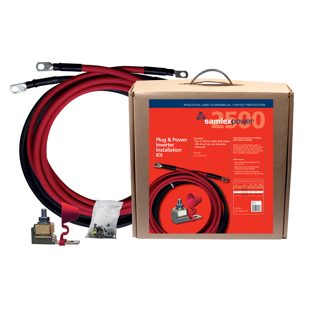 Samlex 300A Inverter Installation Kit f/2500W Inverter Samlex 300A Inverter Installation Kit f/2500W Inverter