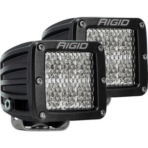 RIGID Industries D-Series PRO Specter-Diffused LED – Pair – Black