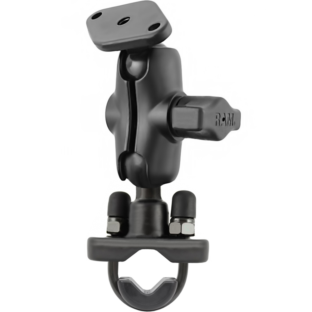 RAM Mount Handlebar Rail Mount w/Short Arm & Diamond RAM Mount Handlebar Rail Mount w/Short Arm & Diamond