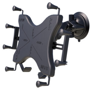 RAM Mount Twist-Lock&trade; Suction Cup Mount w/Universal X-Grip&reg; Cradle for 12″ Large Tablets