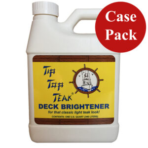 Tip Top Teak Tip Top Teak Deck Brightener – Quart – *Case of 12*
