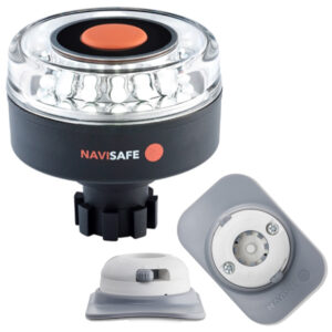 Navisafe Navilight 360&deg; 2NM w/Navibolt Base & RIB Mount – White