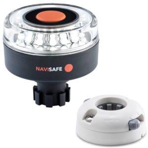 Navisafe Navilight 360&deg; 2NM w/Navibolt Base & Horizontal Mount – White