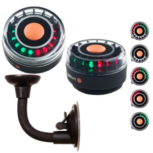 Navisafe Portable Navilight 2NM – TriColor w/Bendable Suction Cup Mount