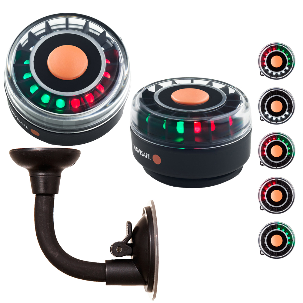 Navisafe Portable Navilight 2NM – TriColor w/Bendable Suction Cup Mount Navisafe Portable Navilight 2NM – TriColor w/Bendable Suction Cup Mount