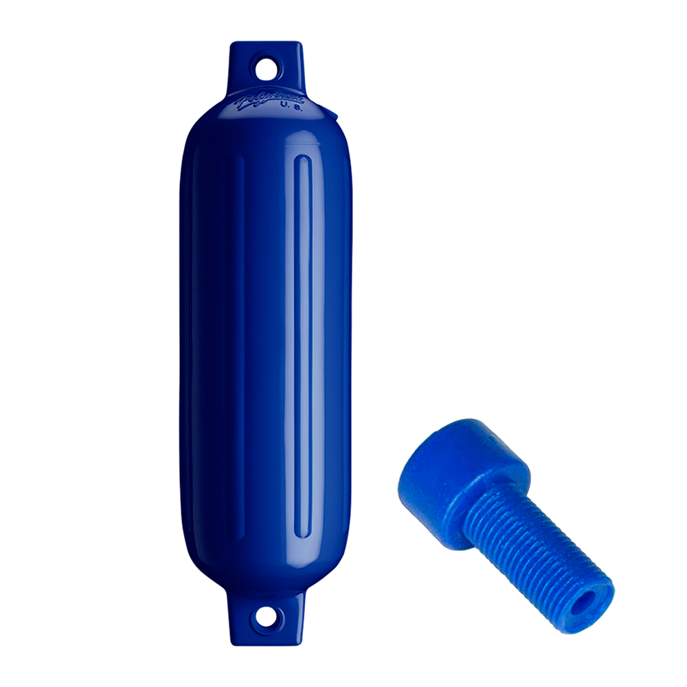 Polyform G-3 Twin Eye Fender 5.5″ x 19″ – Cobalt Blue w/Adapter Polyform G-3 Twin Eye Fender 5.5″ x 19″ – Cobalt Blue w/Adapter