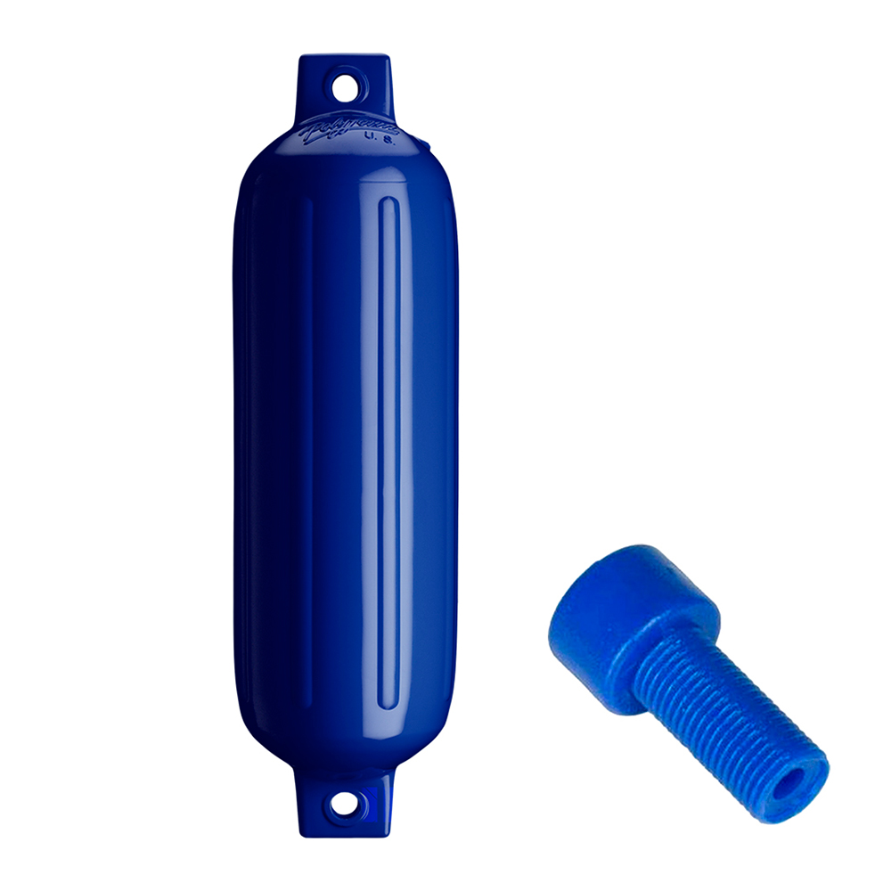Polyform G-4 Twin Eye Fender 6.5″ x 22″ – Cobalt Blue w/Adapter Polyform G-4 Twin Eye Fender 6.5″ x 22″ – Cobalt Blue w/Adapter