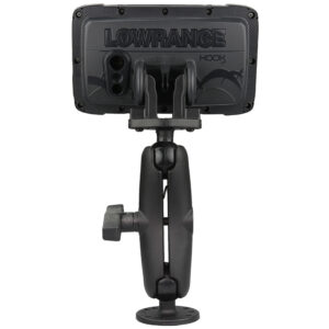 RAM Mount C Size 1.5″ Fishfinder Mount for the Lowrance Hook2 Series