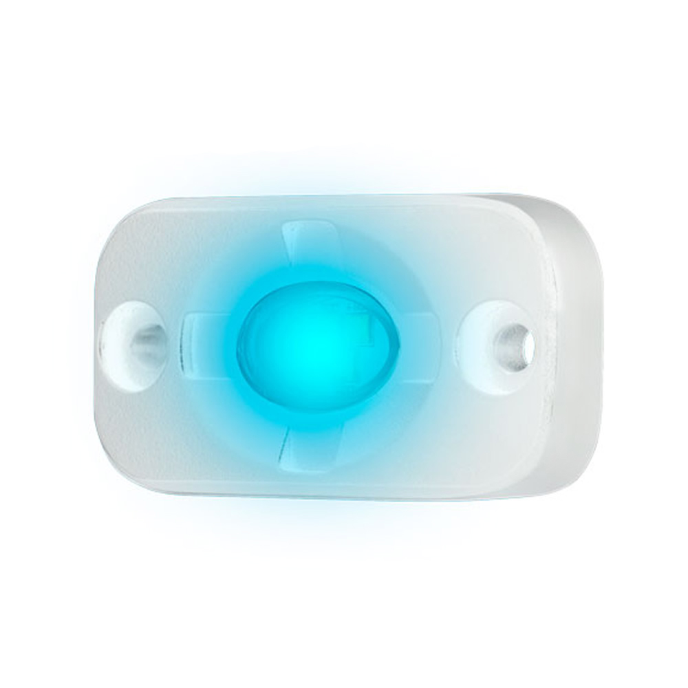 HEISE Marine Auxiliary Accent Lighting Pod – 1.5″ x 3″ – White/Blue HEISE Marine Auxiliary Accent Lighting Pod – 1.5″ x 3″ – White/Blue