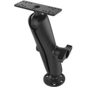 Ram Mount Universal D Size Ball Mount with Long Arm for 9″-12″ Fishfinders and Chartplotters