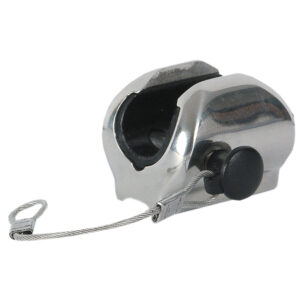 TACO Concave Deck Hinge w/Pin & Lanyard – Fits 7/8″ Tube