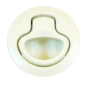 Southco Flush Plastic Pull Latch – Pull To Open – Non Locking – Beige