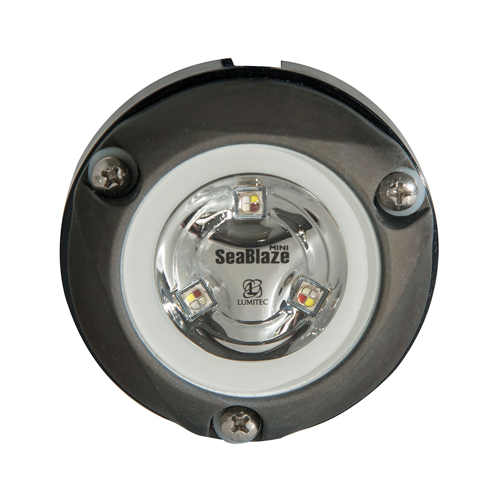 Lumitec Zambezi Mini Surface Mount Underwater Light – White – Non-Dimming Lumitec Zambezi Mini Surface Mount Underwater Light – White – Non-Dimming