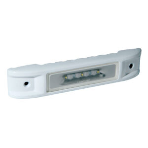 Lumitec Ibiza LED Engine Room Light – Red/White Dimming – White Finish