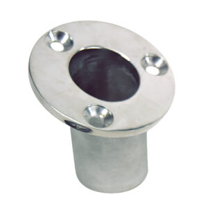 Whitecap Flush Mount Flag Pole Socket – Stainless Steel – 1-1/4″ ID