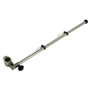 Whitecap Clamp-On Flag Pole – 1/2″ Diameter Stainless Steel Clamp & Pole