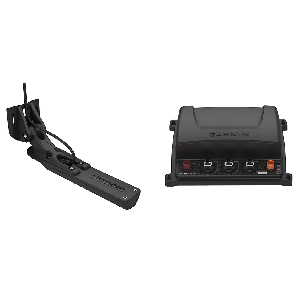 Garmin GCV™ 20 Ultra HD Scanning Sonar Black Box w/GT34UHD-TM Ultra HD Transom Mount Transducer Garmin GCV™ 20 Ultra HD Scanning Sonar Black Box w/GT34UHD-TM Ultra HD Transom Mount Transducer
