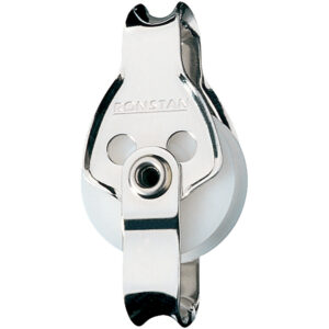 Ronstan Series 25 Utility Block – Single, Becket, Loop Head