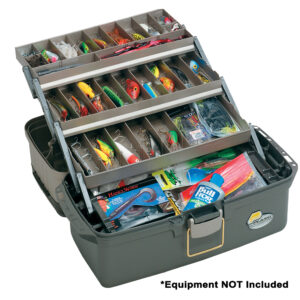 Plano Guide Series&trade; Tray Tackle Box – Graphite/Sandstone