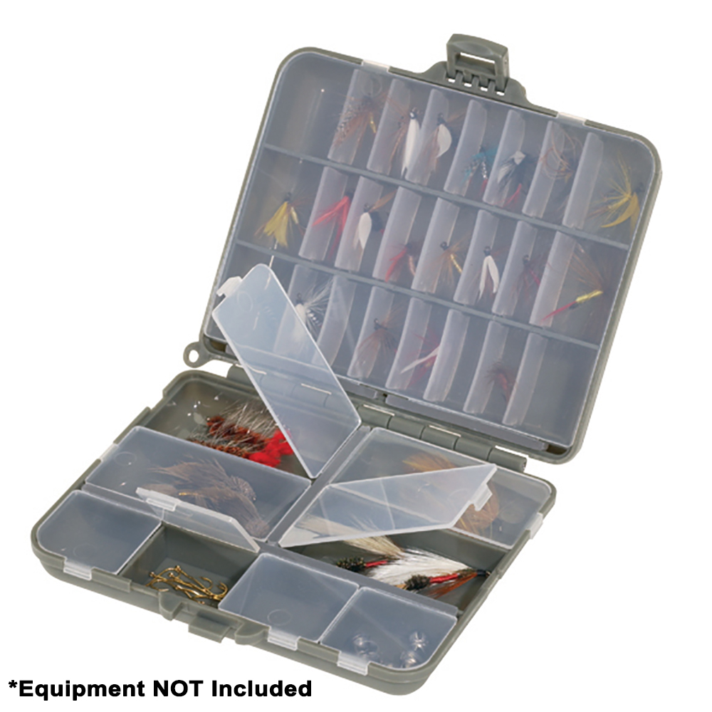 Plano Compact Side-By-Side Tackle Organizer – Grey/Clear Plano Compact Side-By-Side Tackle Organizer – Grey/Clear