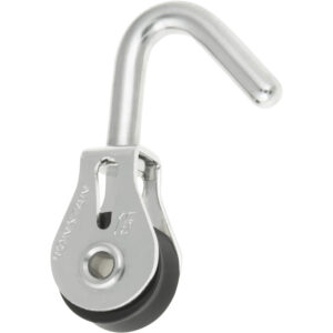 Ronstan Series 15 Ball Bearing Utility Block – Single, Swivel Hook Head