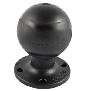 RAM Mount D Size 2.25″ Ball on Round Plate w/AMPS Hole Pattern