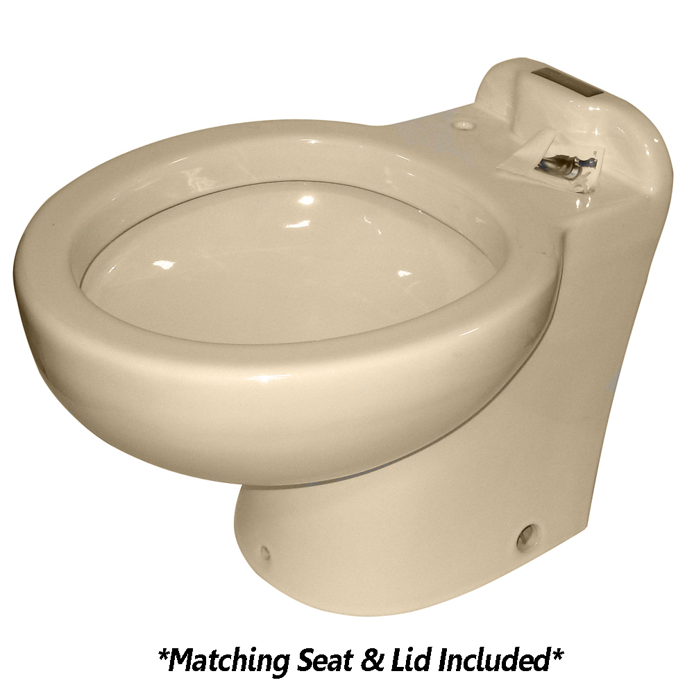Raritan Marine Elegance – Household Style – Almond – Tall Angle Back – Freshwater Solenoid – Smart Toilet Control – 12V Raritan Marine Elegance – Household Style – Almond – Tall Angle Back – Freshwater Solenoid – Smart Toilet Control – 12V