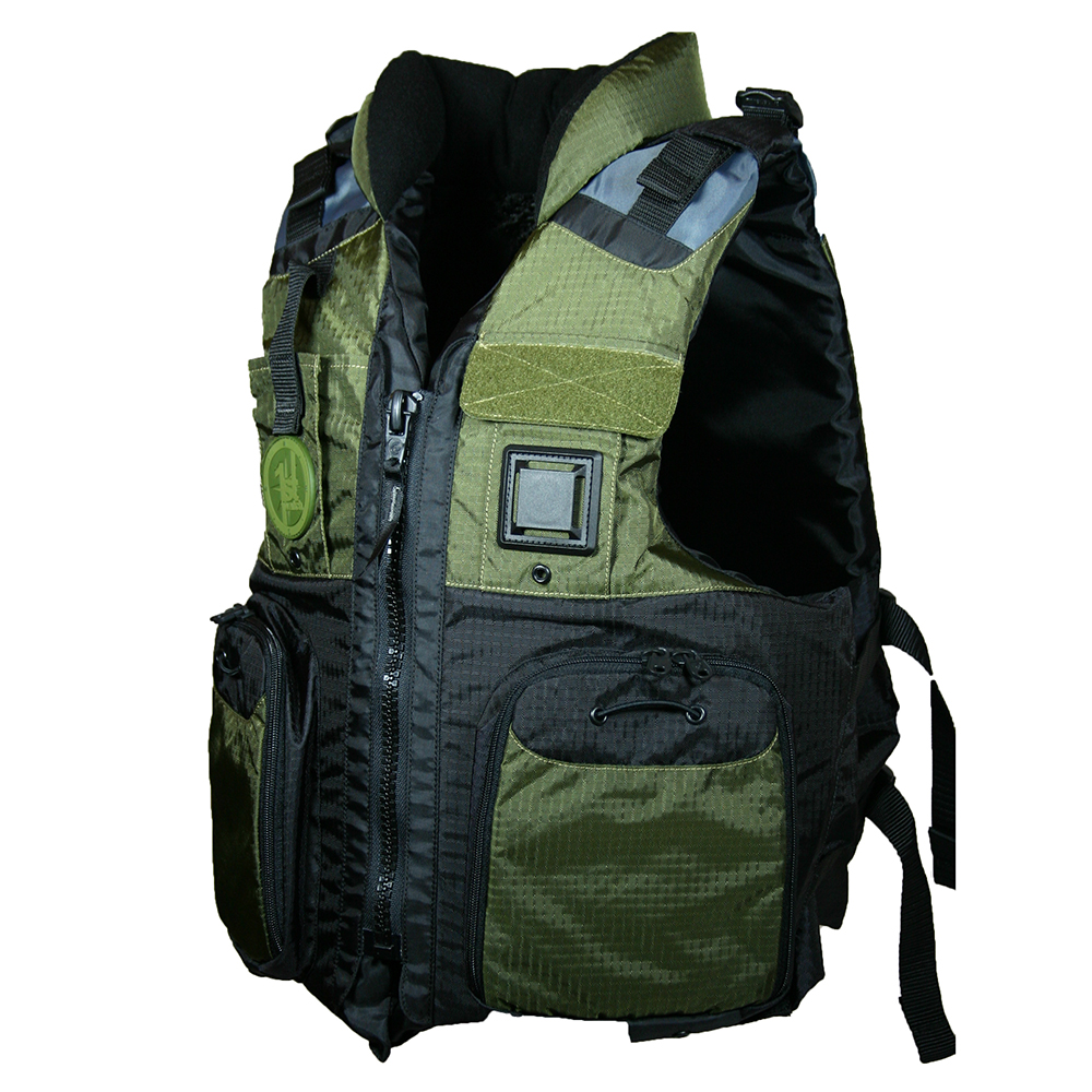 First Watch AV-800 Four Pocket Flotation Vest – OD Green – Large to XL First Watch AV-800 Four Pocket Flotation Vest – OD Green – Large to XL