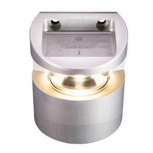 Lopolight Series 300-037 – Masthead Light – 5NM – Vertical Mount – White – Silver Housing
