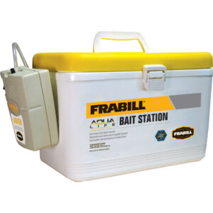 Frabill Bait Box w/Aerator – 8 Quart