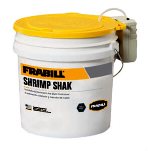 Frabill Shrimp Shak Bait Holder – 4.25 Gallons w/Aerator