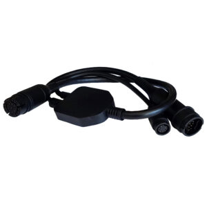 Raymarine Adapter Cable 25-Pin to 25-Pin & 7-Pin – Y-Cable to RealVision & Embedded 600W Airmar TD to Axiom RV